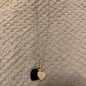 Tiffany & Co. double heart necklace